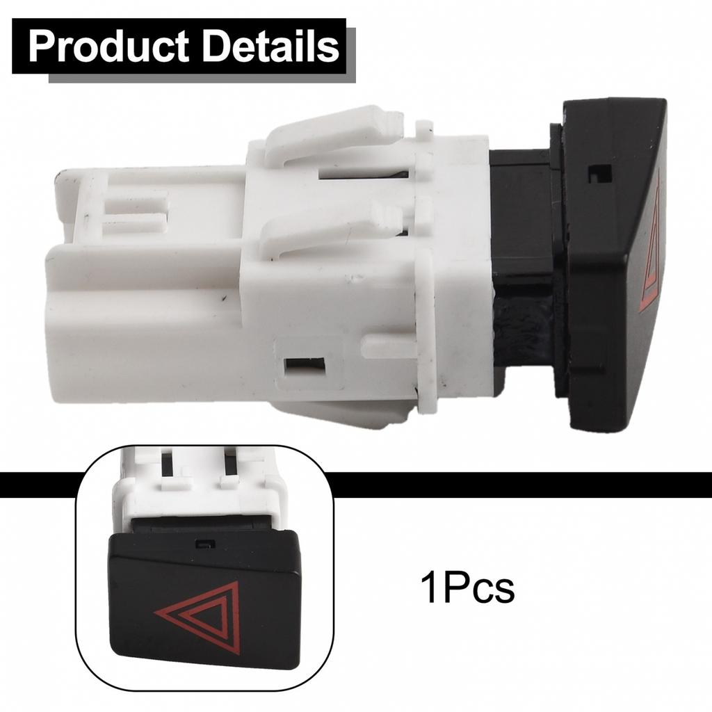 Black Hazard Light Switch For Nissan For Qashqai J10 2007 2013 Vehicles