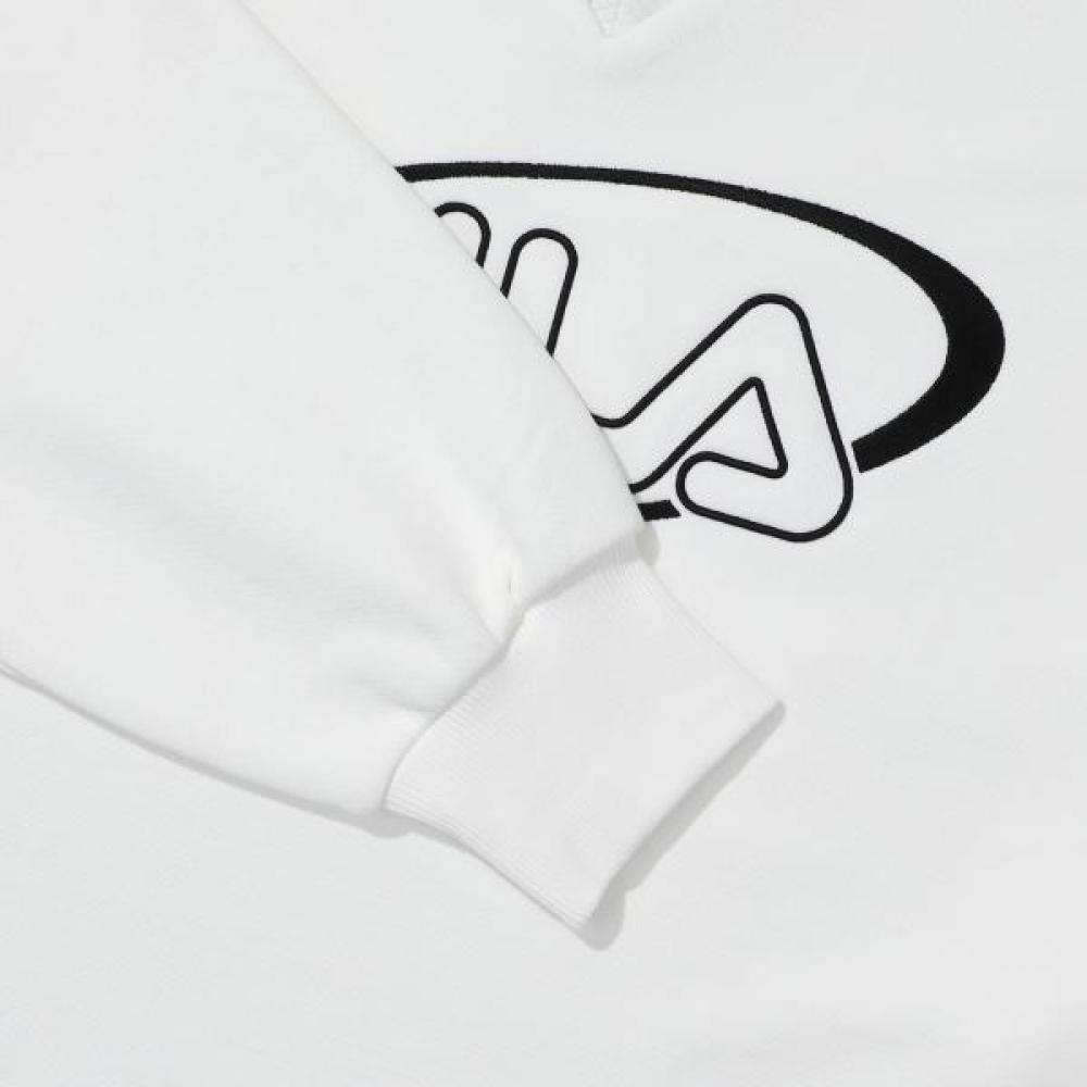 Fila OVersized V Neck Sweatshirt Fs2pog1152f Ow