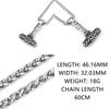 Stainless Steel Viking Odin Hammer Mjolnir Necklace for Men Vintage Nordic Celtic Knot Pendant Necklace Fashion Amulet Jewelry