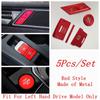 Electronic Handbrake Parking Switch Auto P Button Sequin Cover Trim Accessories For VW Volkswagen Passat B8 / Arteon 2016 - 2024