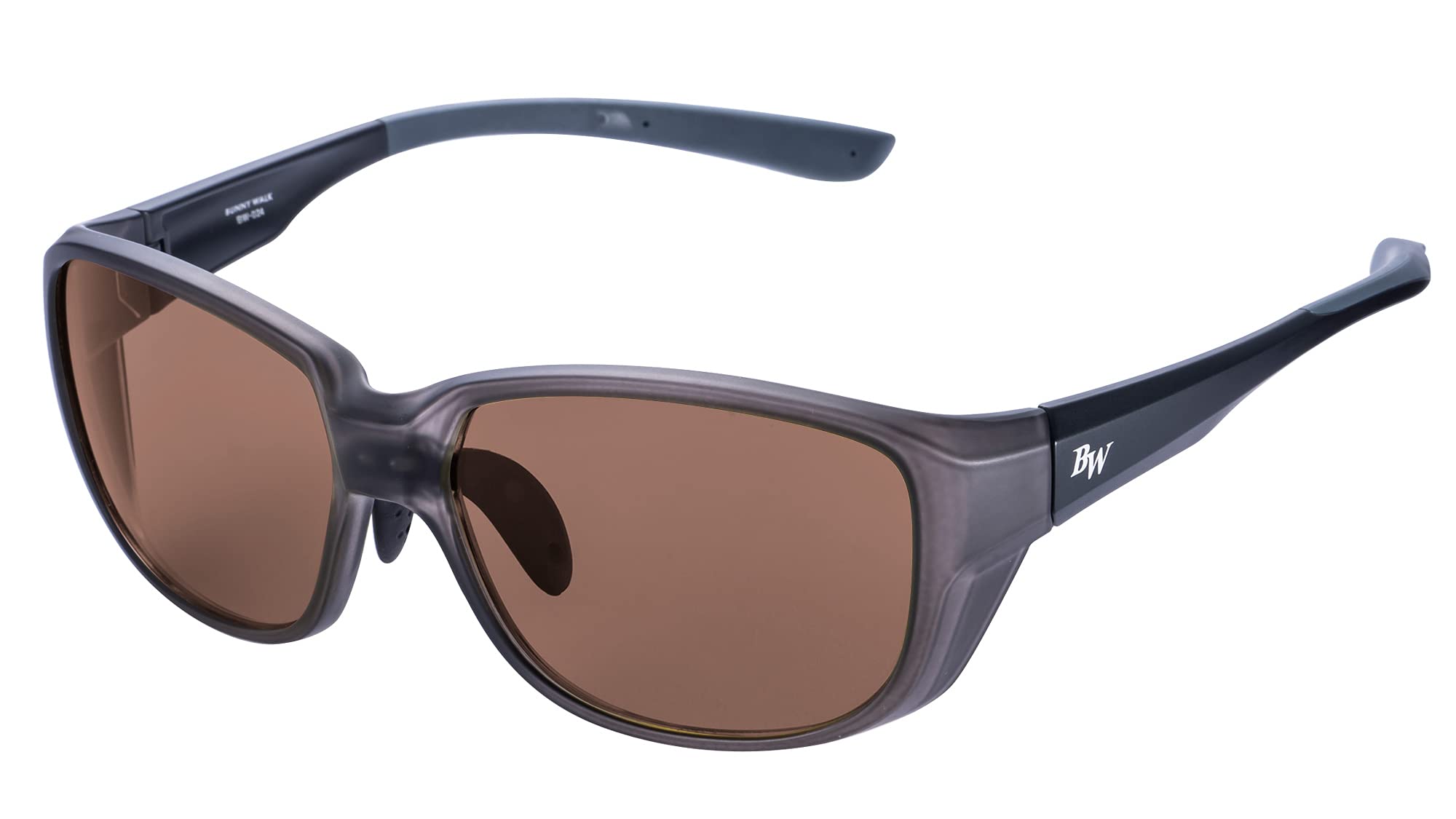 

Поляризованные солнцезащитные очки Frost Gray Black Lens [Bunny Walk] BW-024 BW-0241C & HC-BROWN Pop-up