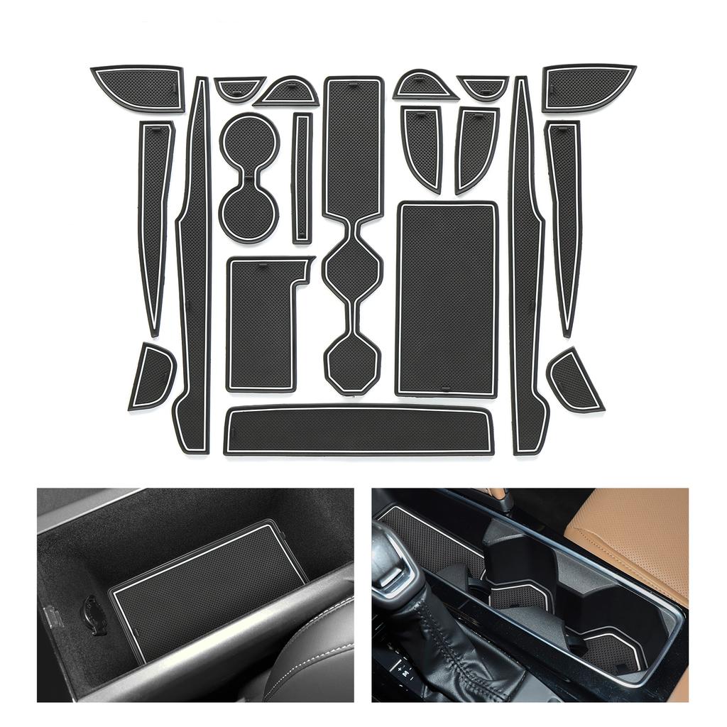for Toyota Camry 9TH 2024 2025 Anti-Slip Gate Slot Cup Mat Non-slip Door Cup Pads Interior Accessories 20pcs/set