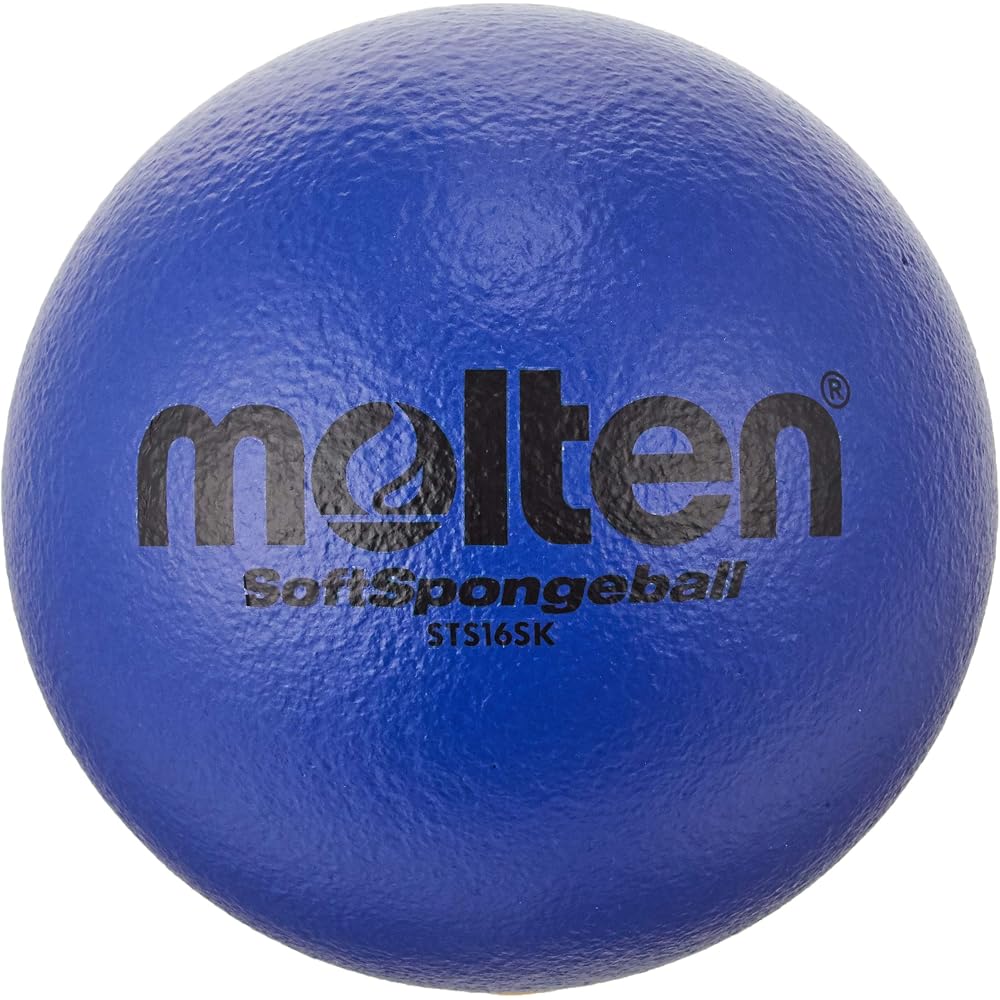 Molten Soft Sponge Ball 16 Sax Blue 16cm Sports Equipment