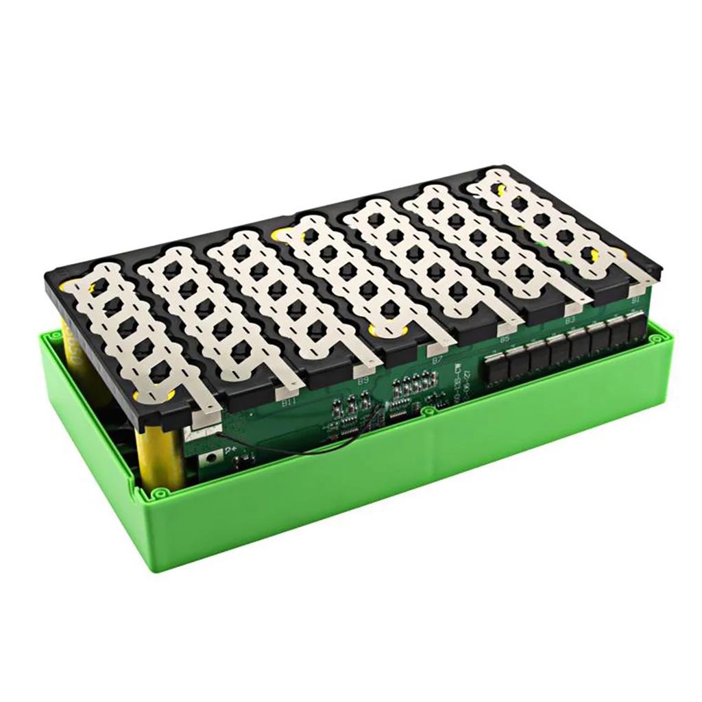 48V 14S 6P lectric Bicycles Battery Box for -Bike 18650 Holder lectric Vehicle Lithium Battery Box Waterproof