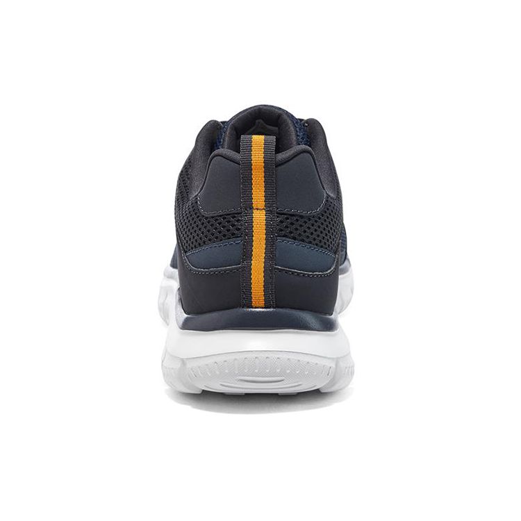 Skechers TRACK Men Navy Blue Low Top Casual Walking Shoes 232398-NVY