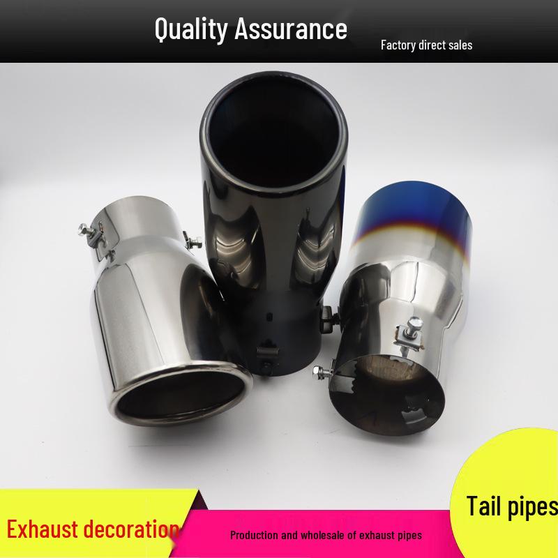 Stainless Steel Tailpipe for Crown 07-17, Camry 10-18, Reiz S6 18, Prado 2700