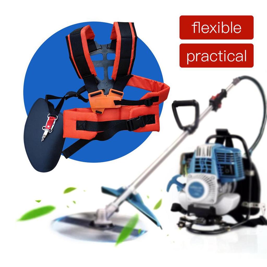 Adjustable Mower Shoulder Strap Harness Pain Reliever for Brushcutters