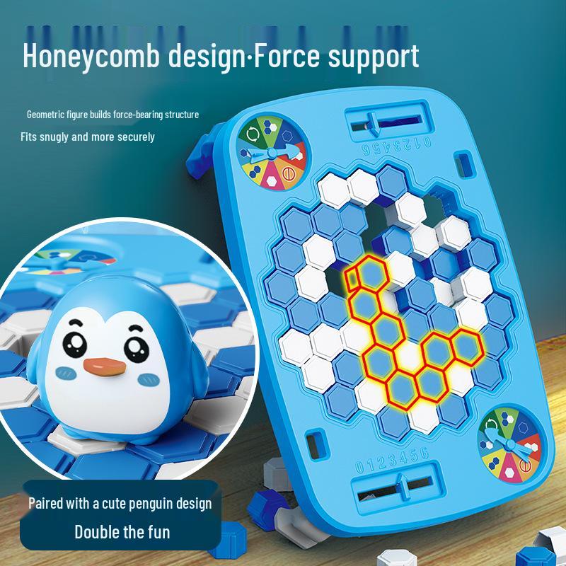 Penguin Rescue: Ice Breaker Educational Toy for Parent-Child Interaction