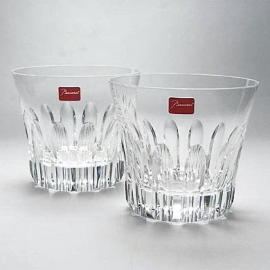 

BACCARAT Etna Glass Tumbler Pair Item (L) #2104384