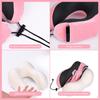 U-Shaped Pillow With Eyemask Earplugs Storage Bag,Travel Memory Foam Neck Pillow,Adjustables Neck Guard Pillow For Home/Travel