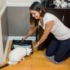 Portable Waterproof Foldable Cat Litter Box with Storage Bag