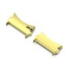 2pc Metal Connector For Samsung Galaxy Watch 7 5 4 40mm 44mm Stainless Steel Adapter Galaxy Watch 6 4 Classic 47mm No Gaps Case