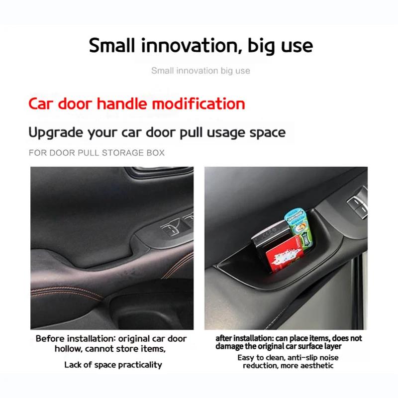 Suitable for Honda ZR-V door door pull storage box HR-V car modification door slot storage box storage box internal accessories