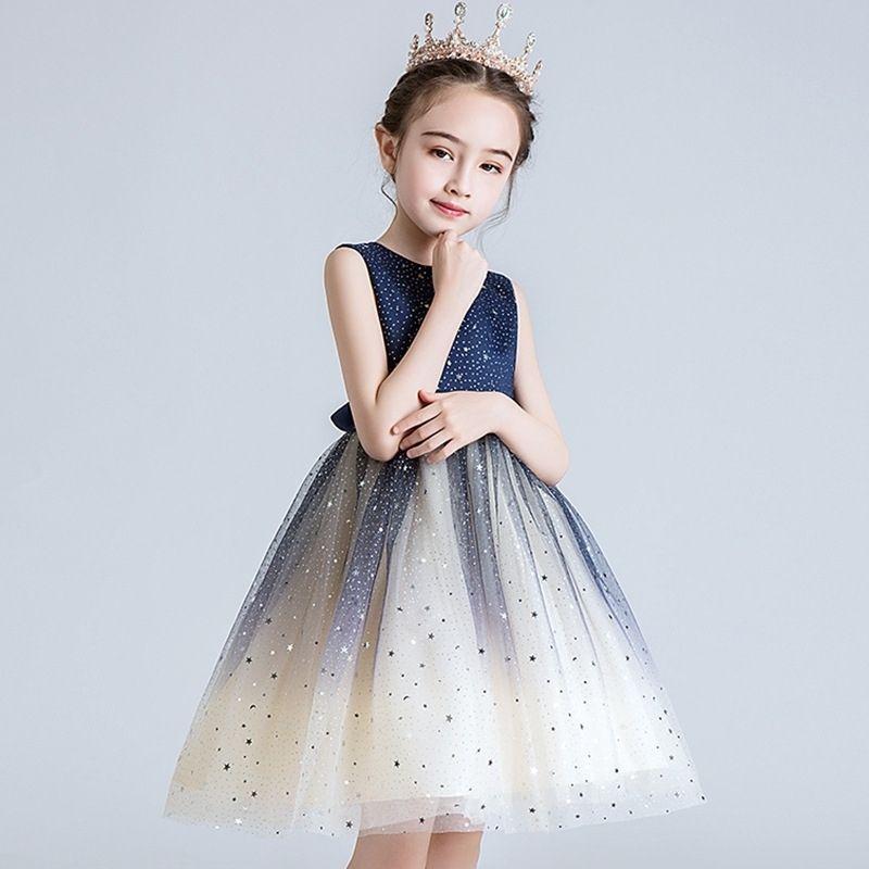Girls' Dresses Spring and Summer Dresses Fluffy Dresses Girls' Mesh Princess Dresses Children's Dresses Performance Costumes