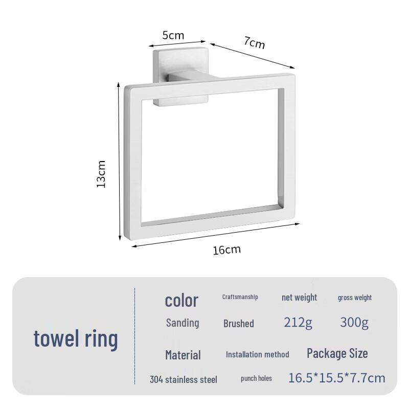 MDNG Bathroom Towel and Tissue Holder