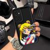 Phone Cover Case for Samsung Galaxy A56 A25 A26 A36 A24 A35 A52 A73 A22 A54 A55 A32 A21s Anime Sailor Moon