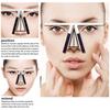 Stainless Steel Eyebrow Tattoo Stencil Ruler Microblading Tattoo Positioning Measure Template Eye Brow Permanent Makeup Tools
