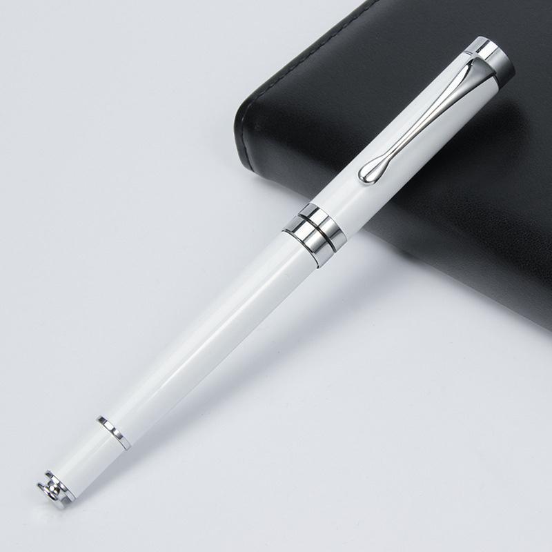 1 Piece Metal Roller Ballpoint Pen Stationery Ball Point Pen Cute Pens Office Accessories