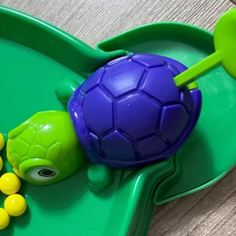 

Hungry Tortoise Board Game- Marble shooting & feeding fun, develops hand-eye coordination & strategy