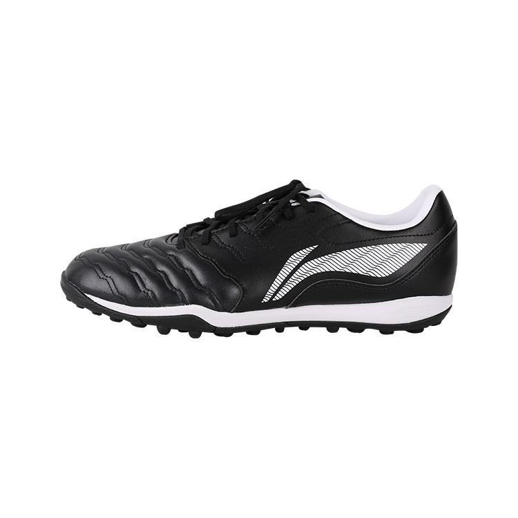 

Li Ning TF Turf Cushioning Slip Resistant Abrasion Resistant Soccer Shoes Men s Black YSTU003-2 43