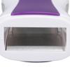 40W 100ML Roll On Wax Heater Single Cartridge Hair Removal Wax Heater Machine Purple US Plug 110V