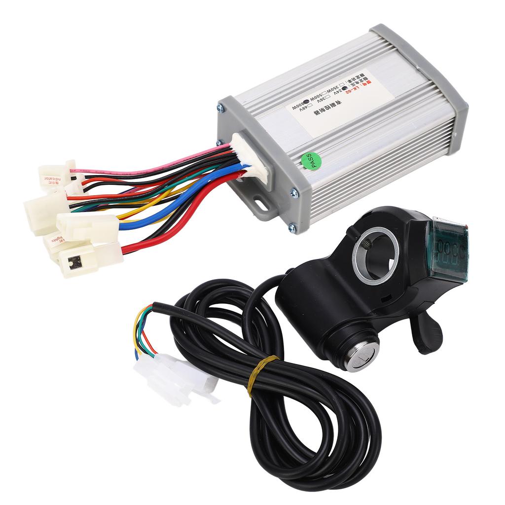 24V 800W Electric Bike Controller Thumb Throttle Handle Kit Lithium Battery Bike Retrofit Kit