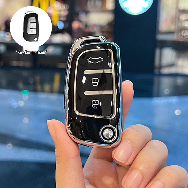 Geely Folding Key Cover for Vision X3, King Kong, Emgrand GL, Panda S1, Boyue X1, Xingrui, Binrui.