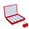 Portable Watercolor Paint Palette Box Paint Mixing Tray 12 Well 24 Well For Watercolour Oil Acrylics Gouaches Painting
