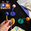 Home Refrigerator Strong Magnetic Hook No-punch Traceless Decoration Powerful Door Magnet Hanger for Key Coat Bag Towel Holder