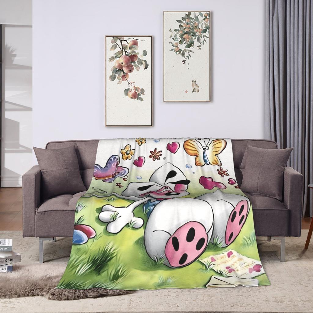 Diddl Cartoon (8) Blanket Quality Super Soft Throw Blanket Winter Airplane Travel Living Room Fluffy Bedspread