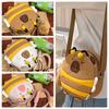 Large Capacity Capybara Nylon Bag Plush Doll Pendant Creative Crossbody Bag  Friends
