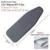 1Pcs With Elastic Edge Ironing Board Cover Stain Resistant Thick Cotton Padding Iron Heat Shield Universal Cloth Cover