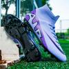 Foreign trade summer new high-top couple football shoes AG long nails TF broken nails student competition training sports football shoes