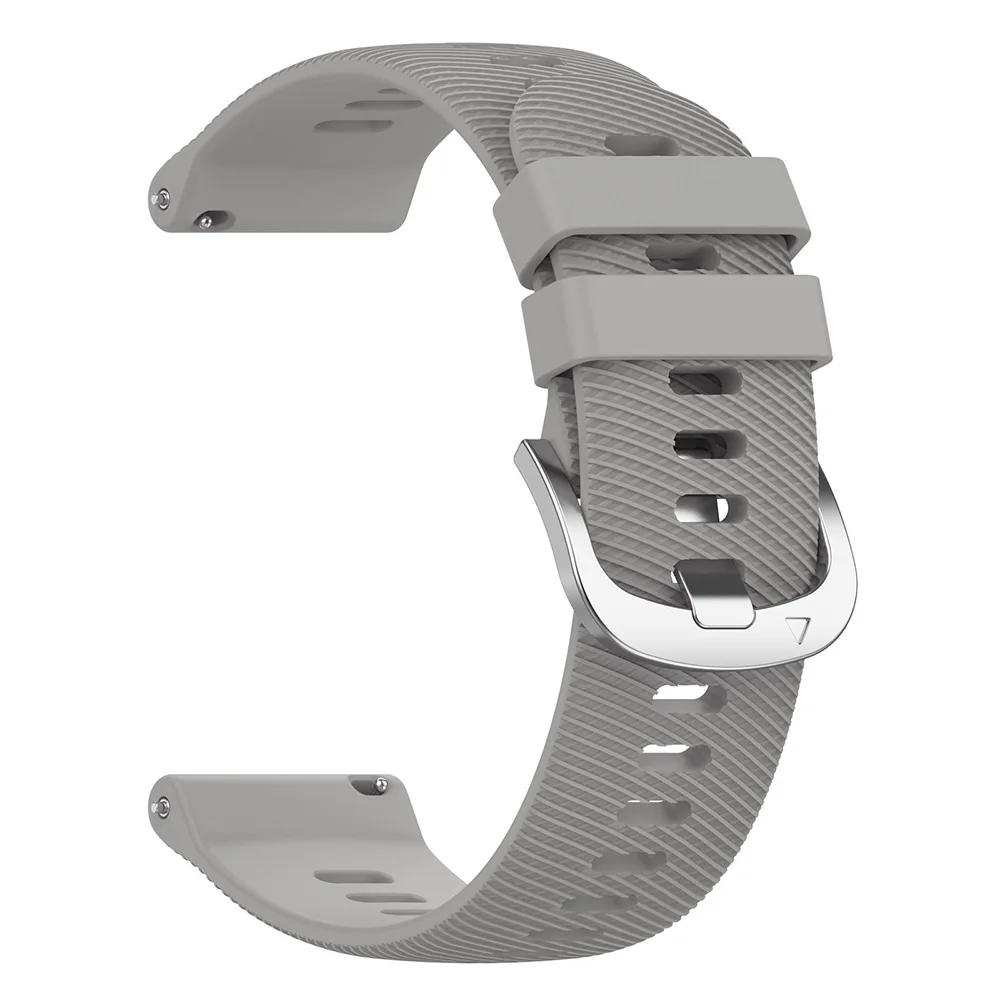 Silicone Strap 20/22mm For Garmin Venu 4 3 2 SQ/Vivoactive 6 5 4 Watch Band Forerunner 570 265 255 245 165 Music Bracelet Correa