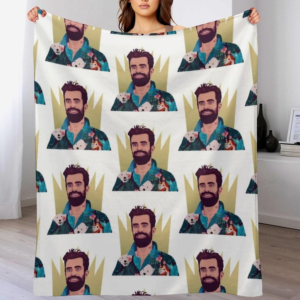 George Survivor Throw Blanket Cozy Throw Blanket for Bed Sofa Chair