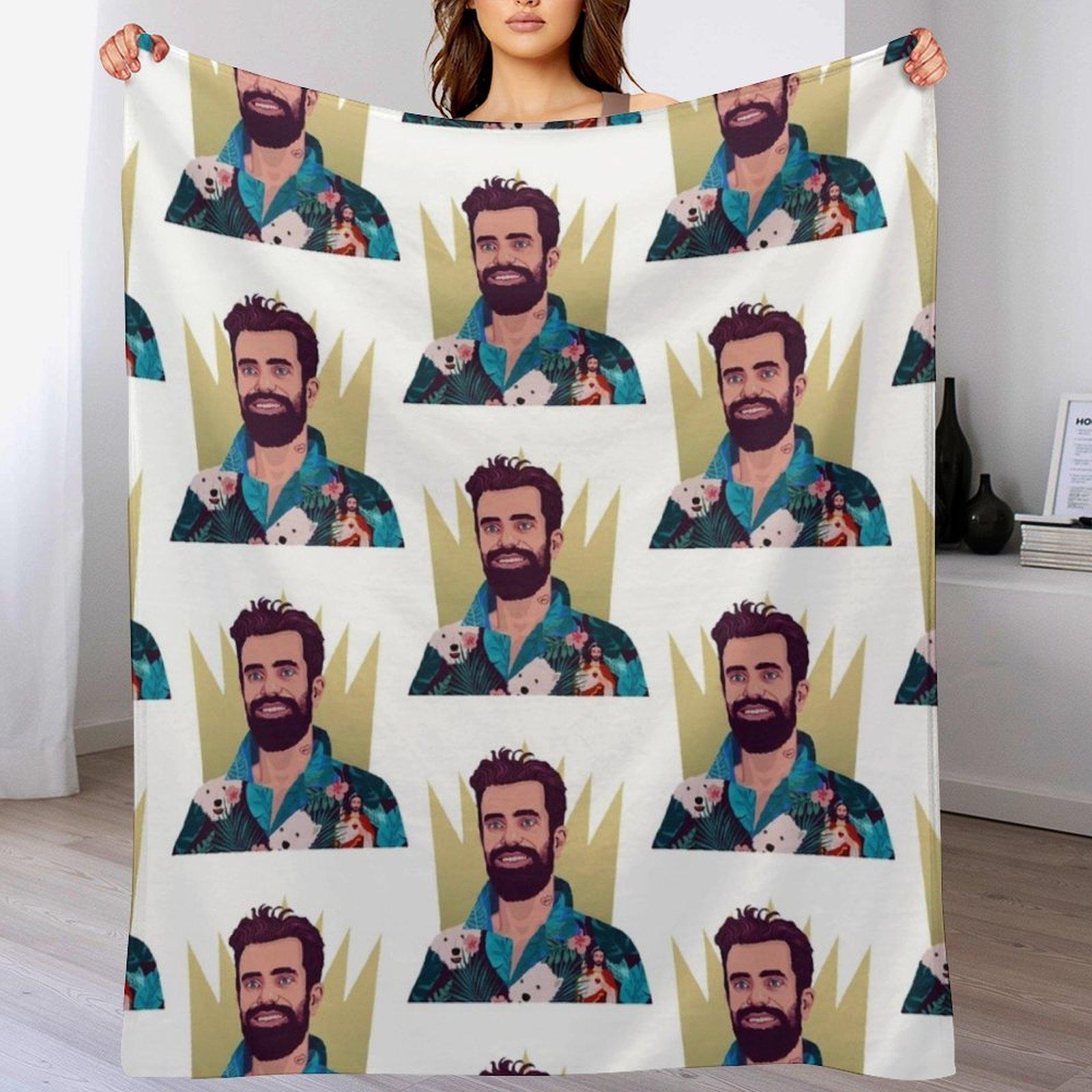 

George Survivor Throw Blanket Cozy Throw Blanket for Bed Sofa Chair 102x76cm(40x30in)