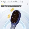 Wireless Hair Growth Comb Scalp Massager Red Light Therapy Roller Ball Drug Delivery Hair Loss Prevention Comb Massage Comb
