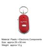 Anti-lost Whistle Keychain Key Finder Flashing Remote Key Bag Wallet Locators Child Alarm Reminder Phone Find Anti-theft Tracker