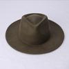 Autumn and winter fashion jazz top multi-color wool top hat daily travel photo concave wool felt hat women