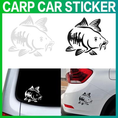 STONEGO Universal Carp Fishing Car Vinyl Decal Art Sticker Kayak Fishing Car Truck Boat Tribal Car Sticker Accessories