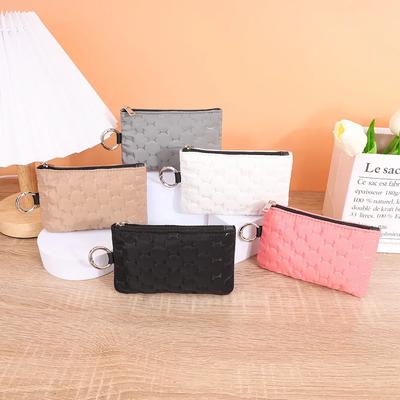 New Waterproof Coin Purse Keychain Small Cute Wallet Card Bag Card Holder Kids Coin Bag Portable Coin Pouch Mini Purse