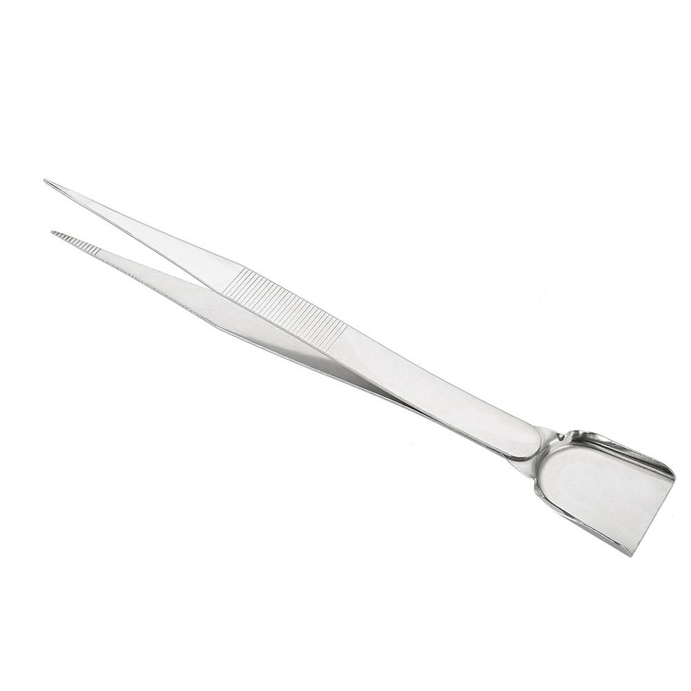 

Professional Craft Jewelry Tool Tweezers With Scoop Shovel For Diamond Gem Beads
