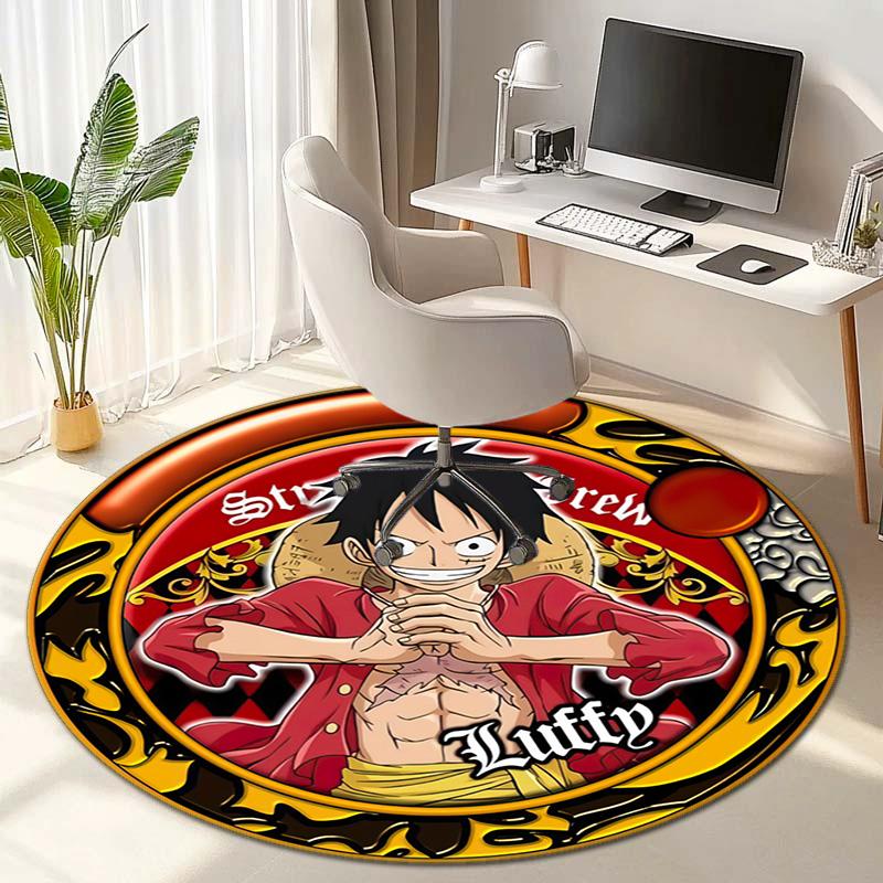 Cute Monkey D. Luffy from the Japanese manga ONE PIECE carpet is soft, home, bedroom, door mat decoration, and non slip carpet E10