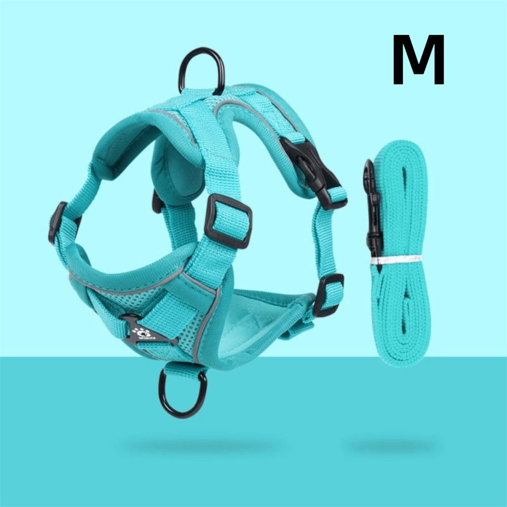 High Quality Reflective Cat Harness Leash Set Adjustable Breathable Mesh Dog Harness Pet Vest Harness Small Medium Dogs