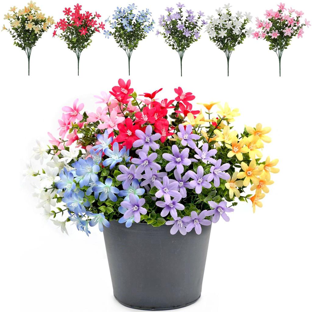 Artificial Flowers, Home Decoration, Outdoor Courtyard Fence, Bonsai, Fake Flowers