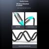 TOTU CB-22-CC 120cm USB-C To USB-C Data Cable 60W Fast Charging Smart Auto Disconnect Braided Cord