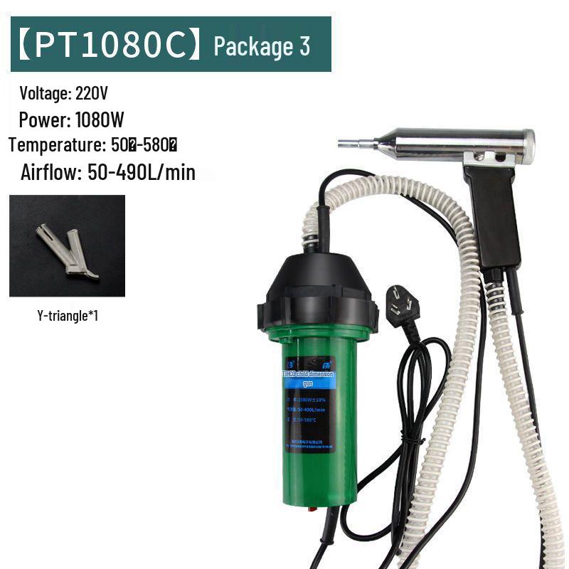 1080W nastavitelná teplota plastová svářečka pro opravy nárazníků a podlah