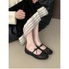 2026 Spring Lace Women Mary Jane Shoes Fashion Slip On Comfort Street Style Soft Sole Female Dress Flats Shoes