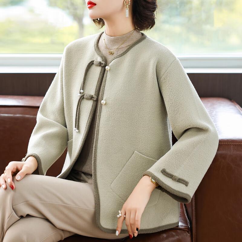 

Women s Elegant Round Neck Knitted Cardigan 4XL