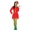 Fiestas Guirca Womens/Ladies Elf Christmas Costume Set